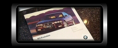 BMW M3 Evolution Brochure