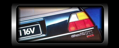 VW Golf Mk2 GTi Brochure